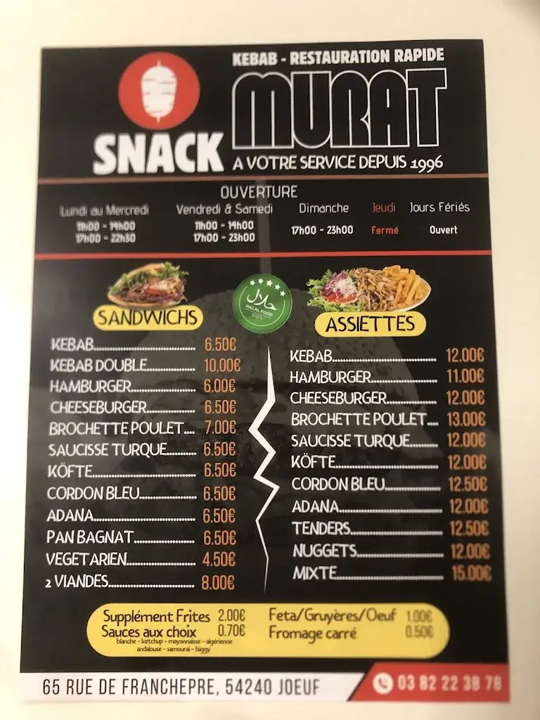 Menu_Snack Murat_Jœuf_image_1