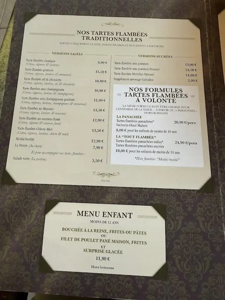 Menu_Restaurant La Cour des Chasseurs_Wantzenau_image_4