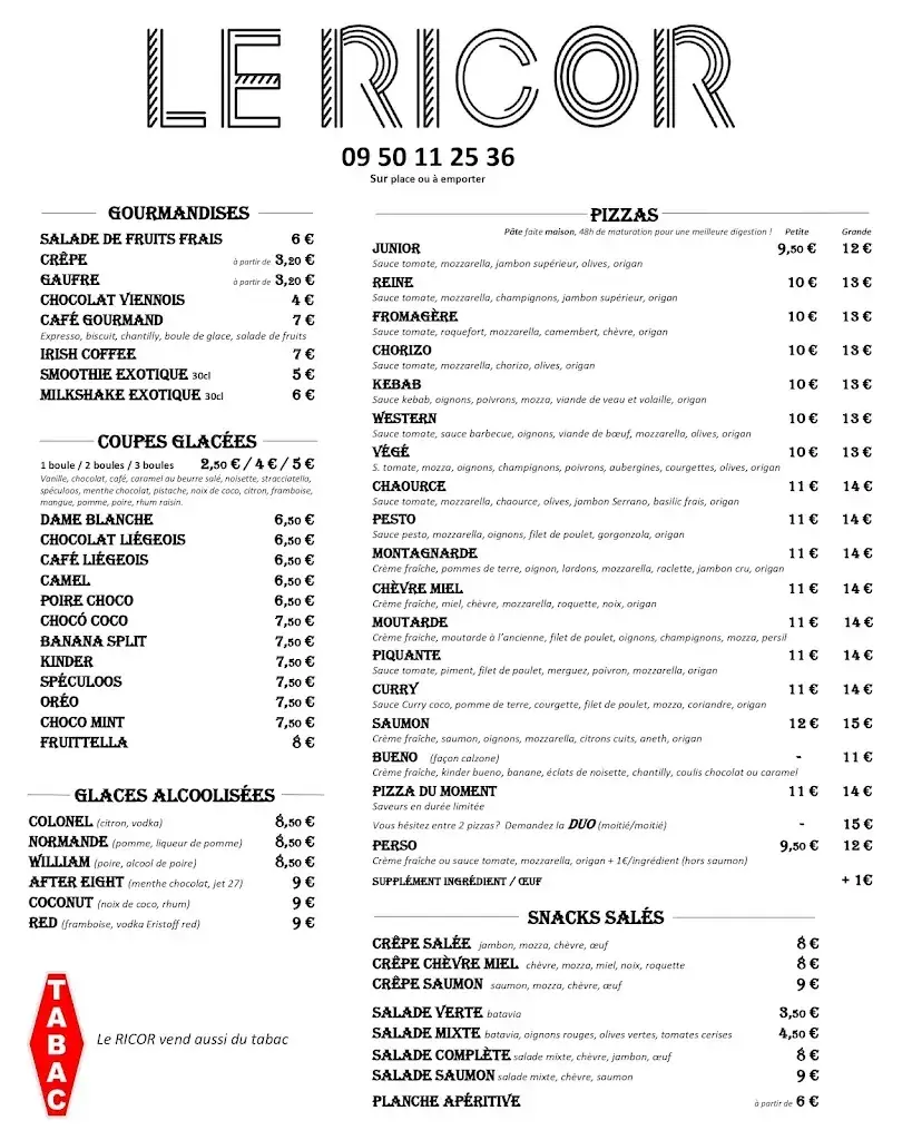 Menü_Le Ricor_Rivière-de-Corps_Bild_1