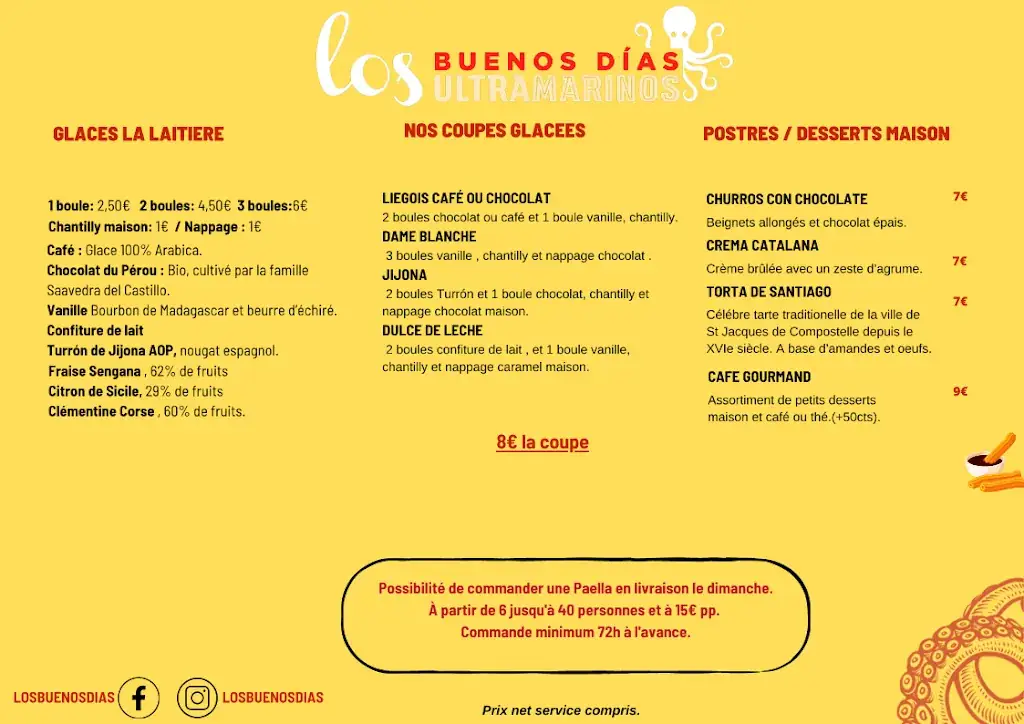 Menu_LOS BUENOS DÍAS 2 KINGERSHEIM_Kingersheim_image_1