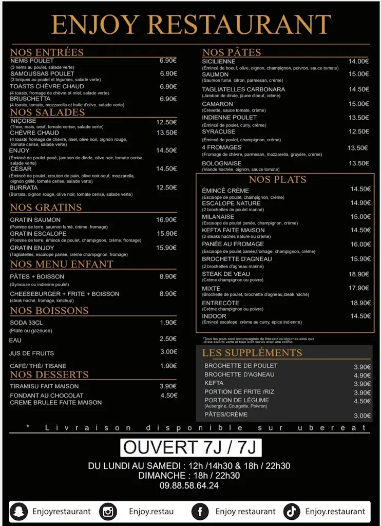 Menu_Enjoy restaurant_Wittenheim_image_1