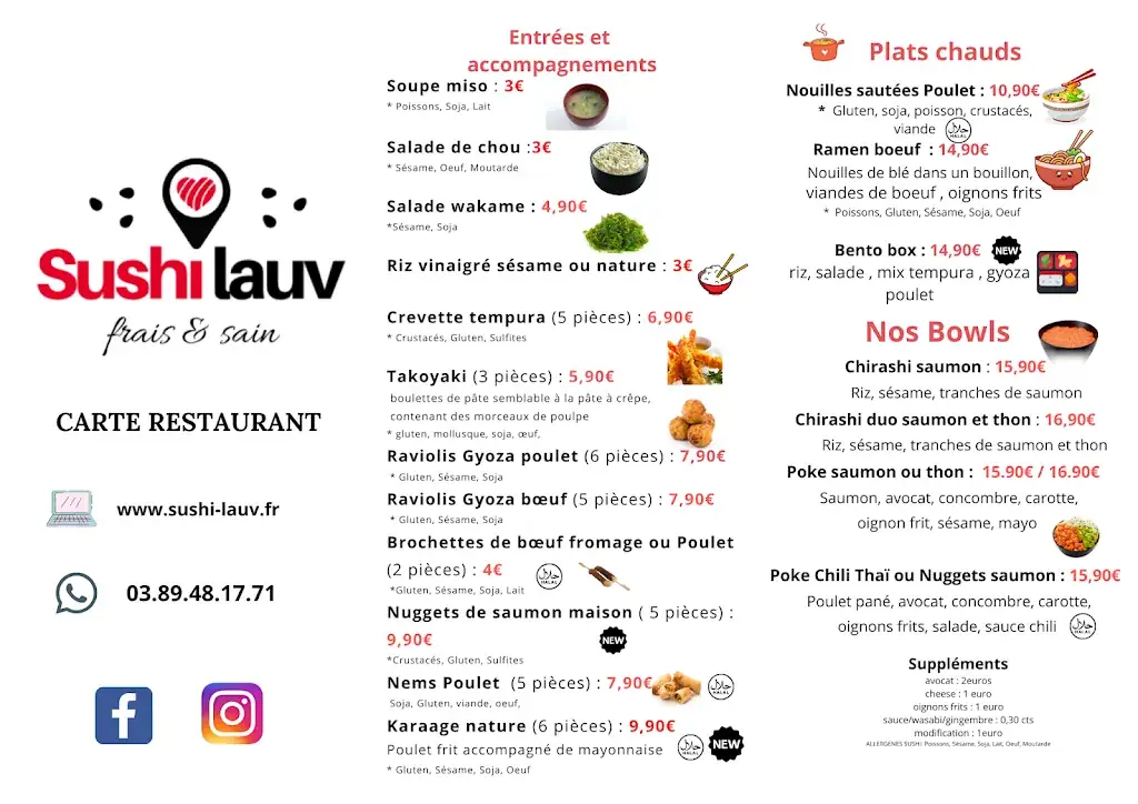 Menu_Sushi Lauv KINGERSHEIM_Kingersheim_image_2