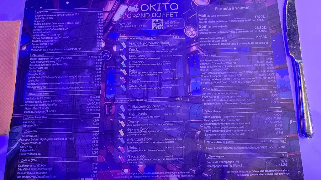 Menu_OKITO O'Grand buffet_Wittenheim_image_2