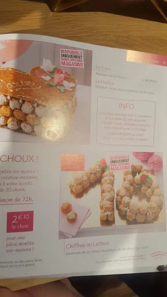 Menu_Poulaillon Kingersheim - Boulangerie, Restaurant, Pâtisserie, Moricette®_Kingersheim_image_3