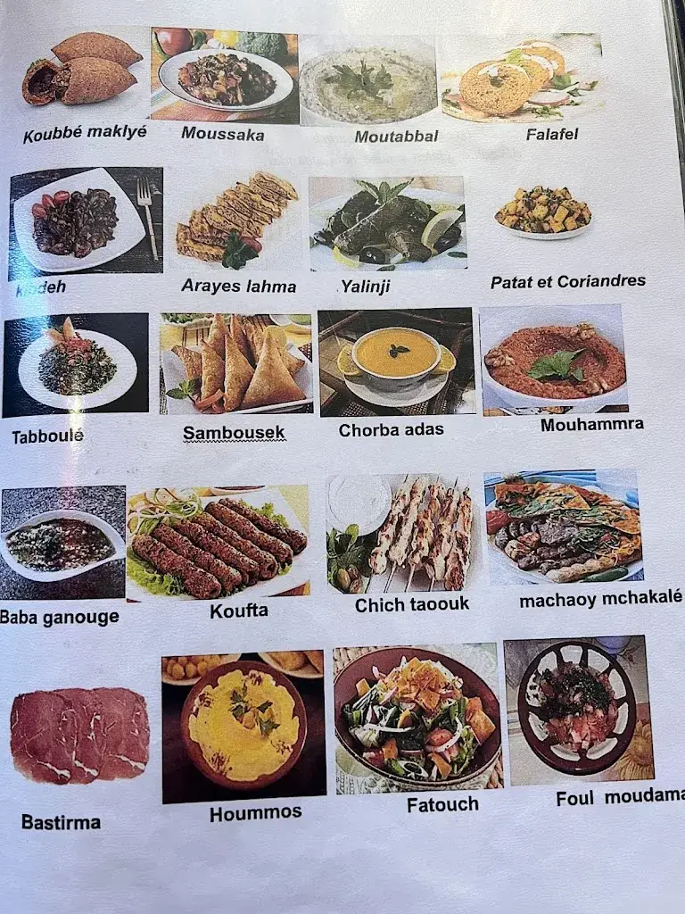 Menu_RESTAURANT LIBANAIS ALDAR_Wittenheim_image_1