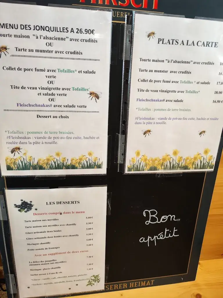 Menu_Auberge des Jonquilles_Bresse_image_3