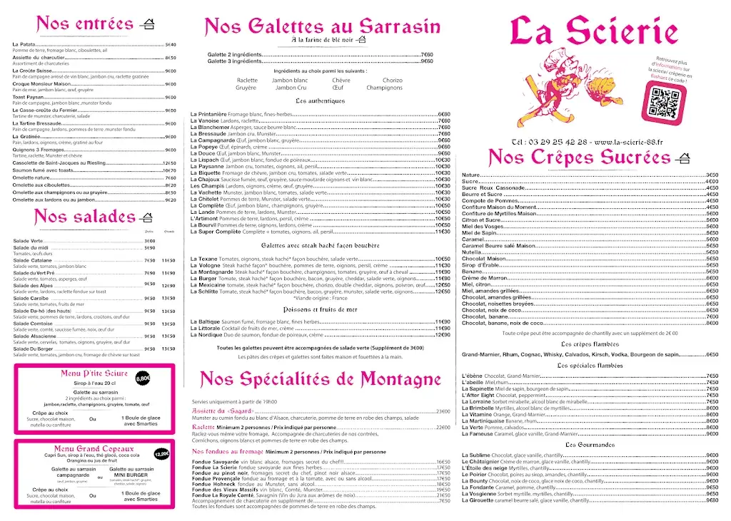 Menu_La Scierie crêperie restaurant La Bresse_Bresse_image_3