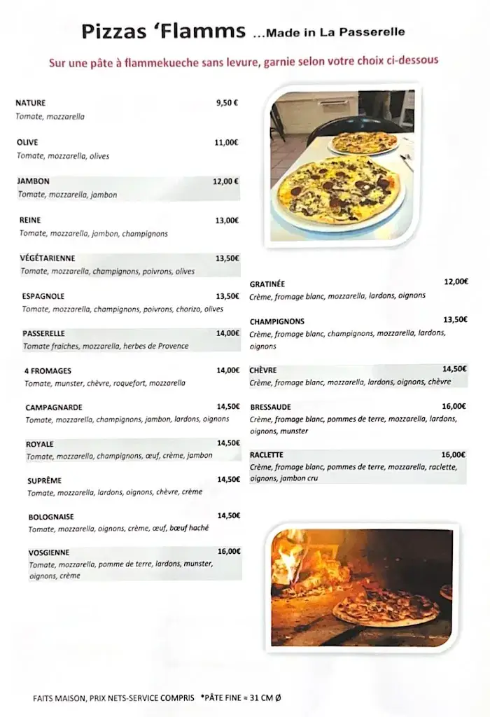 Menu_Restaurant Familial La Passerelle La Bresse Vosges_Bresse_image_2