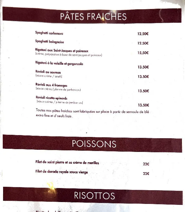 Menu_LA VENEZIA restaurant - pizzeria_Bresse_image_2
