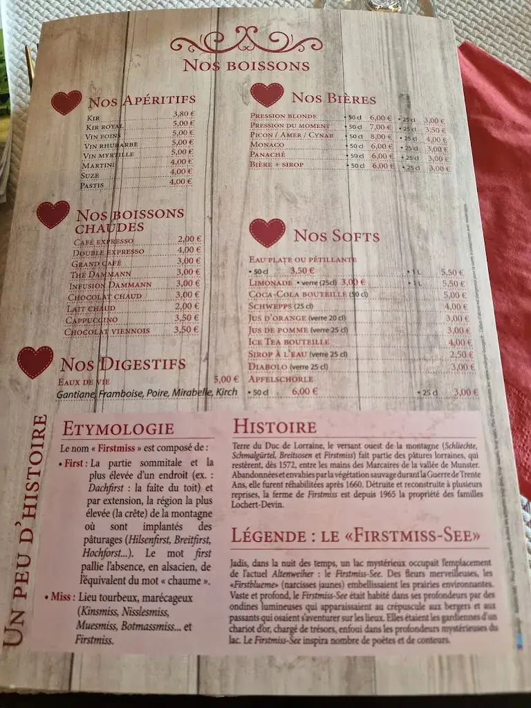 Menu_Auberge de la Chaume du Firstmiss_Bresse_image_1
