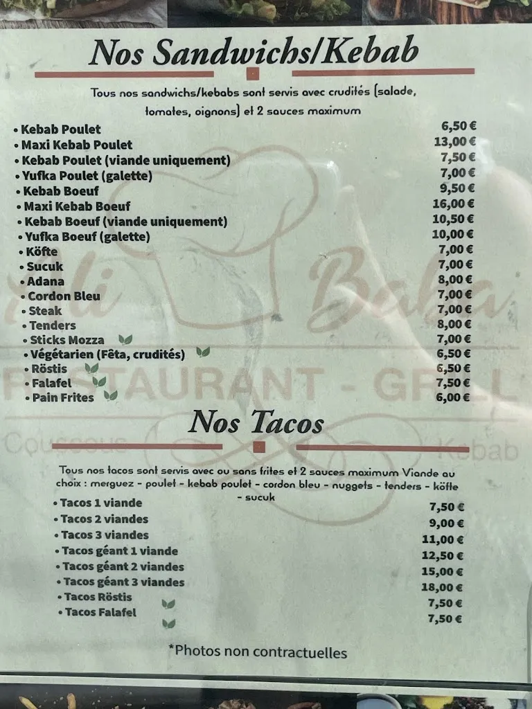 Menu_Chez Ali Baba_Thillot_image_3