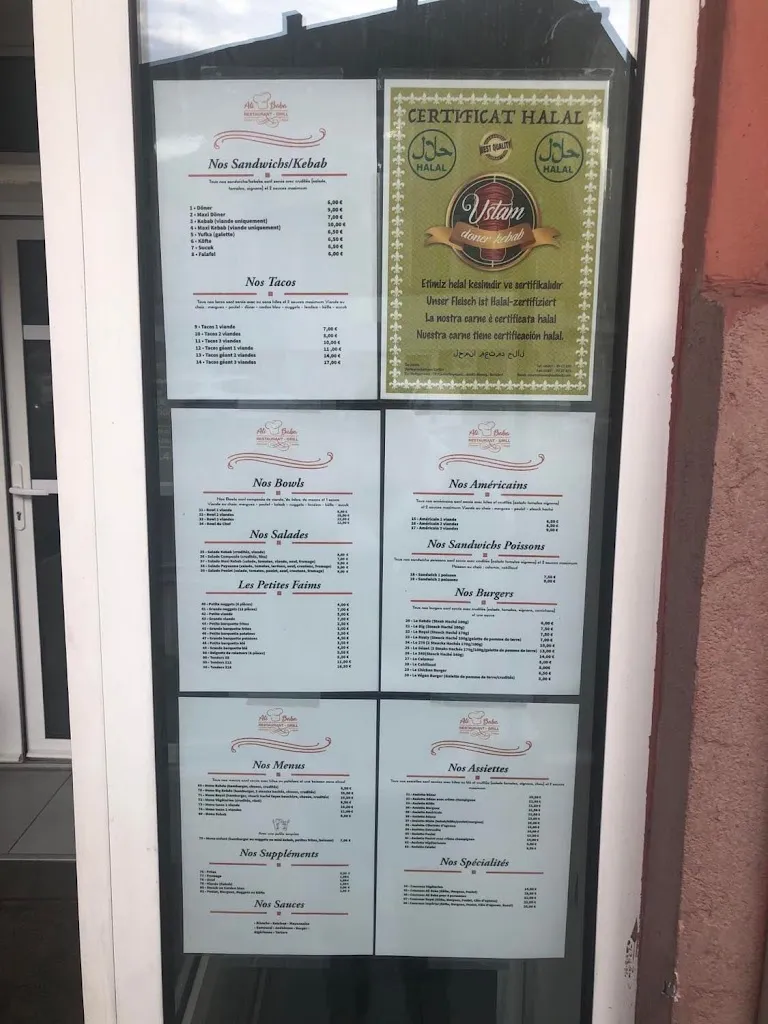 Menu_Chez Ali Baba_Thillot_image_4