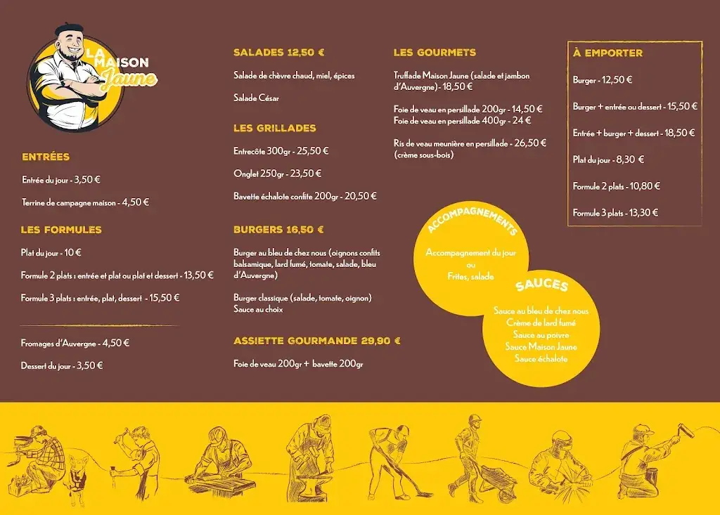 Menu_La Maison Jaune_Châteaugay_image_2