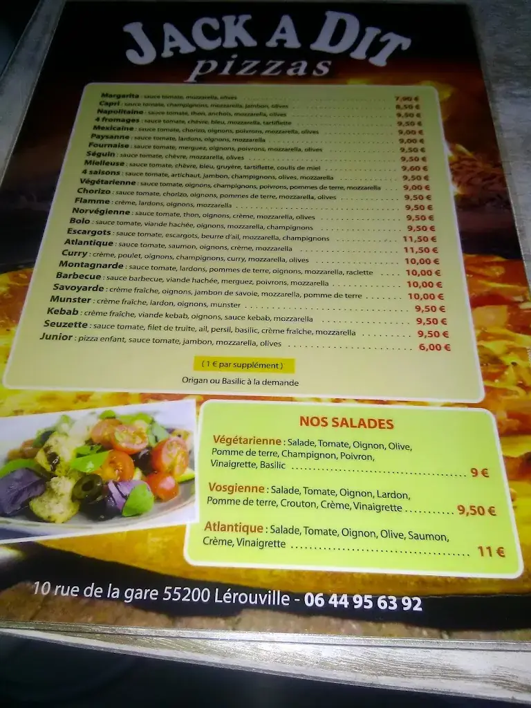 Menu_JACK A DIT PIZZA_Lérouville_image_1