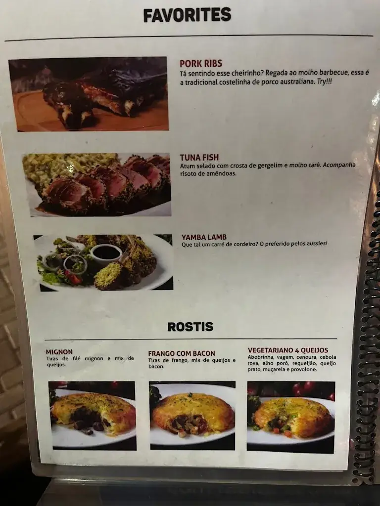 Menu_Restaurante Didge Steakhouse Pub - Joinville_Brazil_image_4