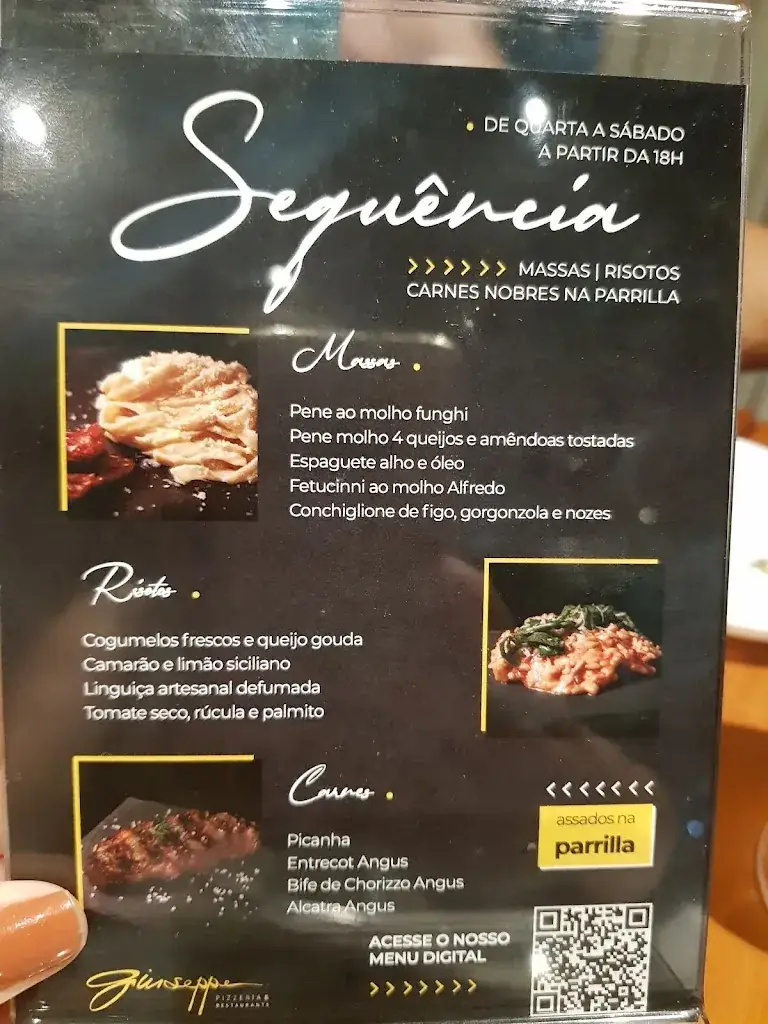 Menu_Giuseppe Restaurante_Brazil_image_2