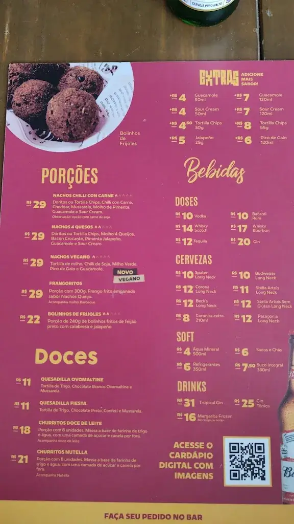 Menu_El Patrón_Brazil_image_3