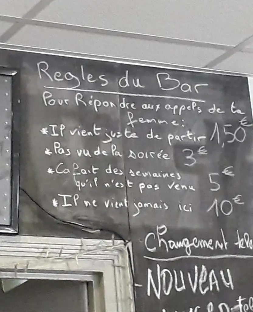 Menu_Bar Restaurant de la Place_Châteaugay_immagine_1