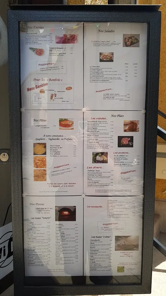 Menu_Pizzeria Le Vesuvio Joinville_Joinville_image_1