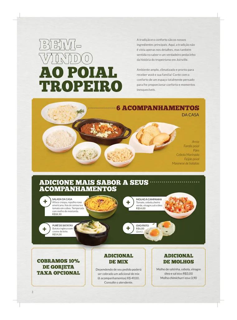 Menu_Restaurante e Churrascaria Poial Tropeiro._Brazil_image_3
