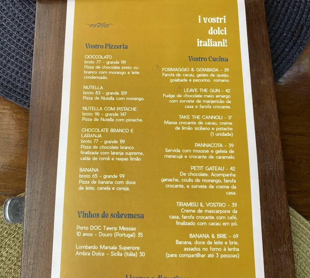 Menu_Vostro Ristorante_Brazil_image_1