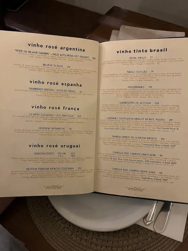 Menu_Vostro Ristorante_Brazil_image_3