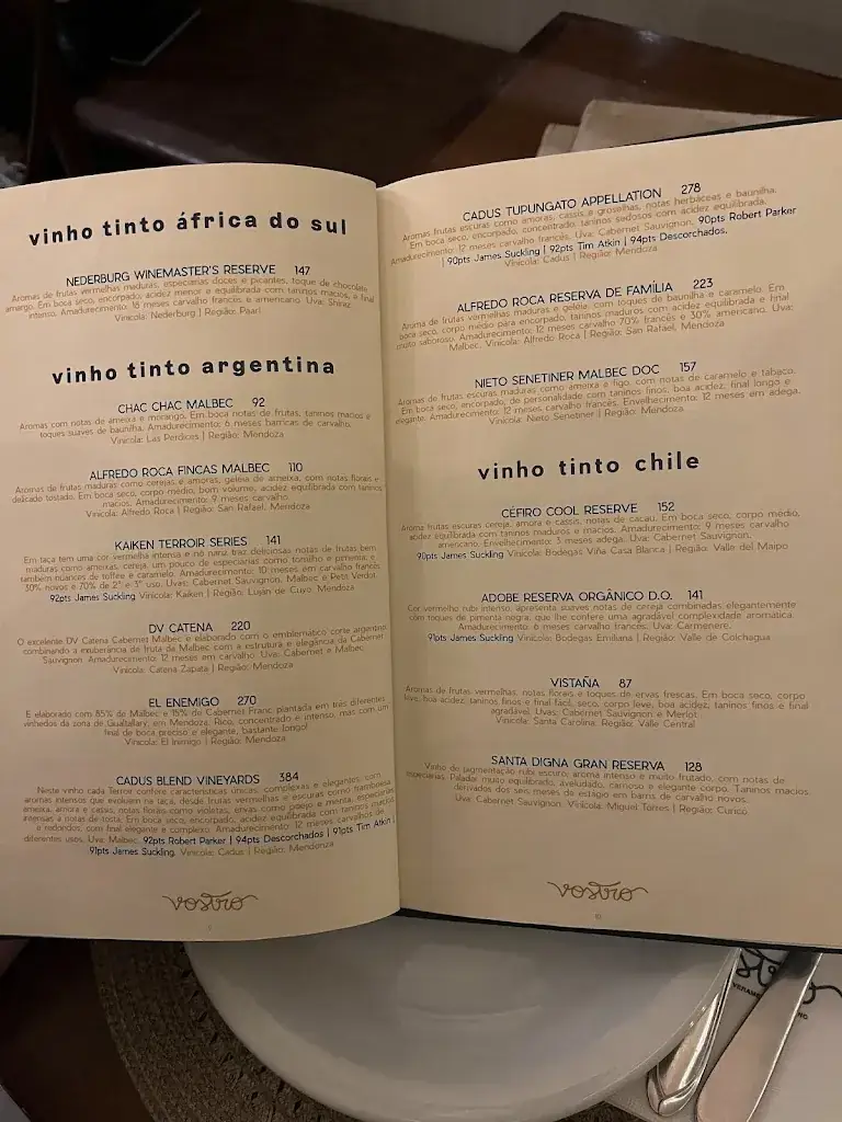 Menu_Vostro Ristorante_Brazil_image_4