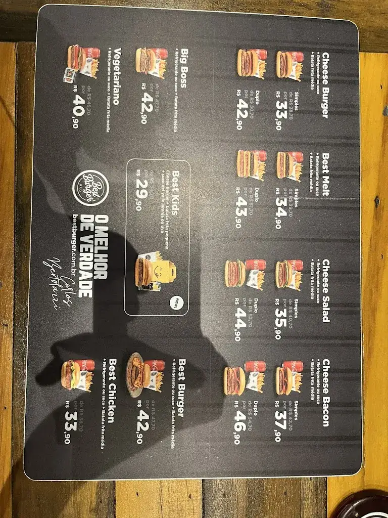 Menu_Best Burger & Co.® Joinville_Brazil_image_1