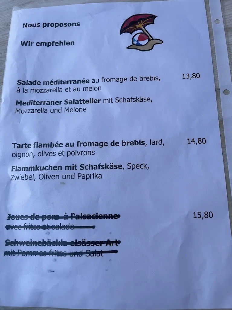 Menu_A La Charrue_Lauterbourg_image_3