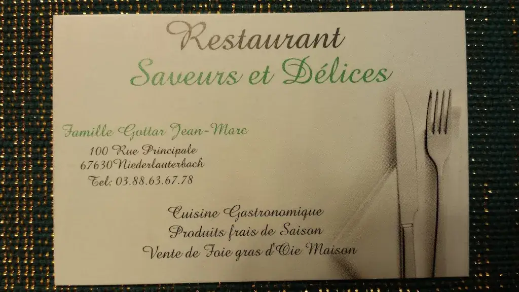 Menu_Restaurant Saveurs et Délices_Niederlauterbach_image_2
