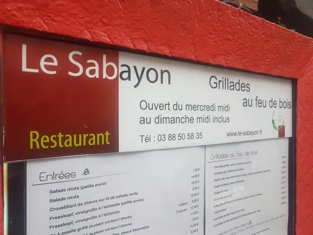 Menu_Restaurant Le Sabayon_Broque_image_3