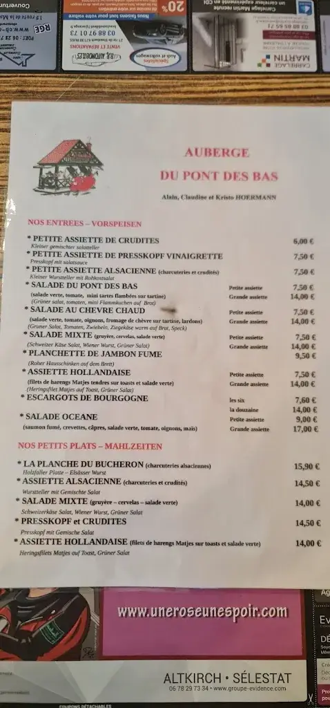 Menu_Auberge du Pont des Bas_Broque_image_4