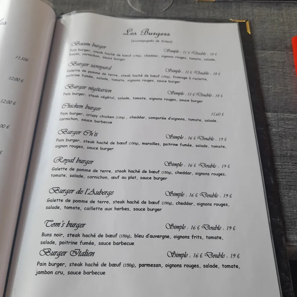 Menu_Auberge de Châteauneuf_Châteauneuf-de-Galaure_image_1