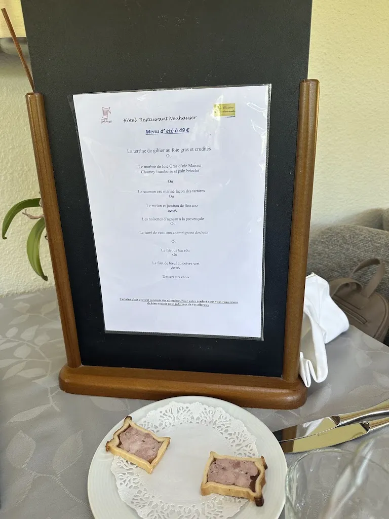 Menu_Logis Hôtel Neuhauser_Broque_image_1
