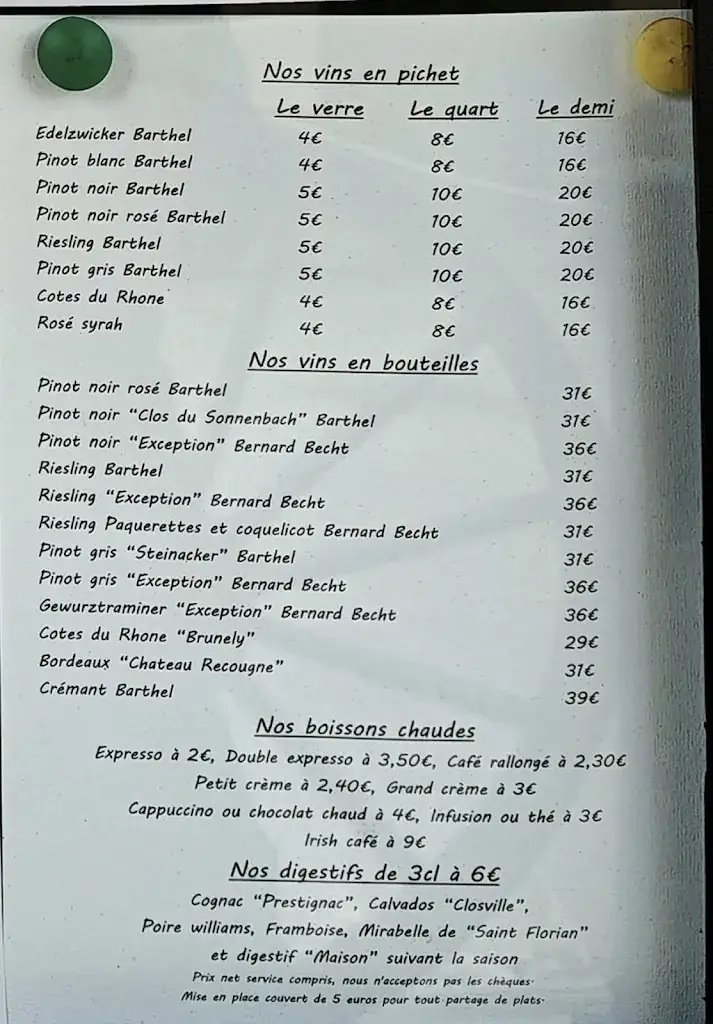 Menu_Les petits plats de 