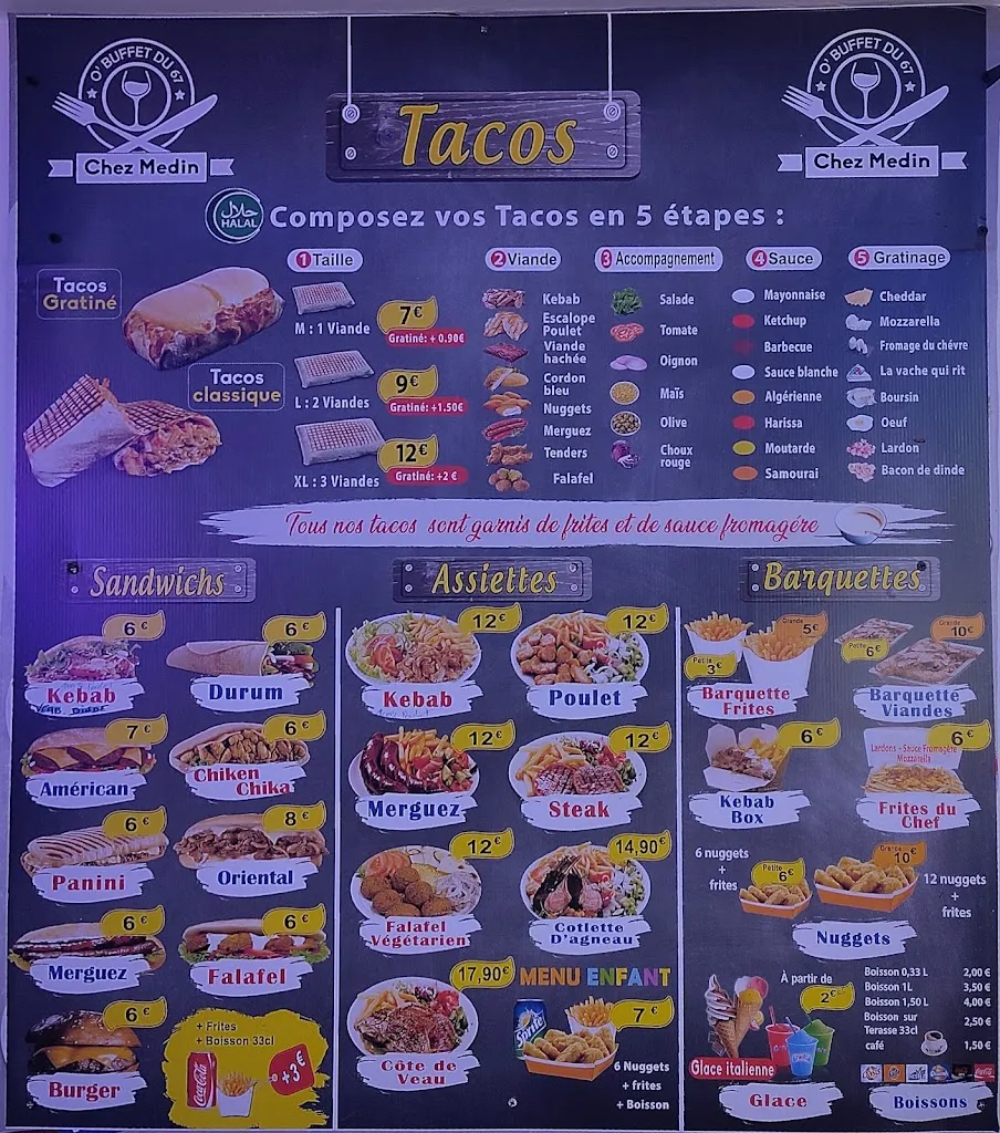 Menu_O Buffet du 67_Schirmeck_image_1