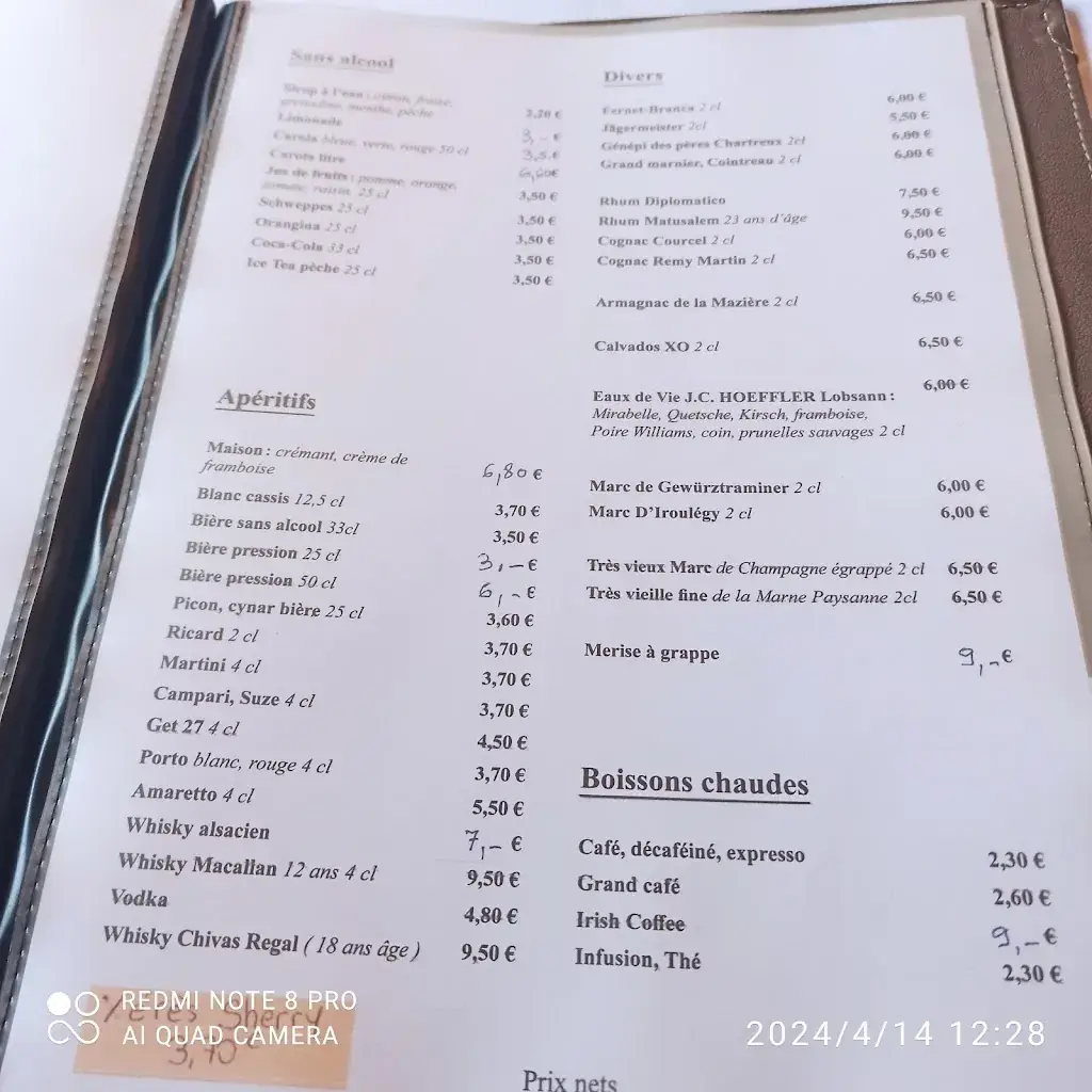 Menu_Restaurant A l'Arbre Vert_Lembach_image_2