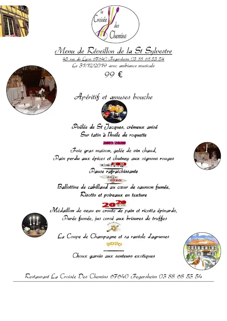 Menu_La Croisée des Chemins_Fegersheim_image_2