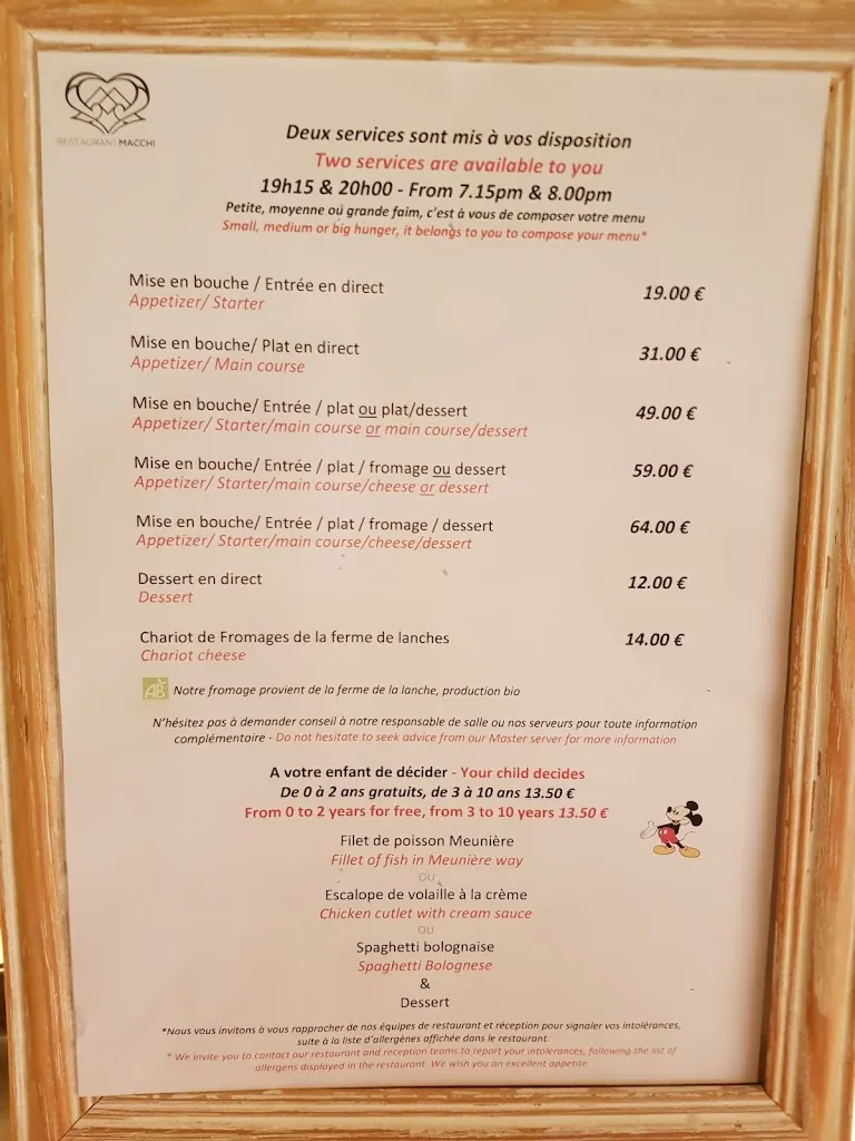 Menu_Restaurant Le Cerf_Châtel_image_1