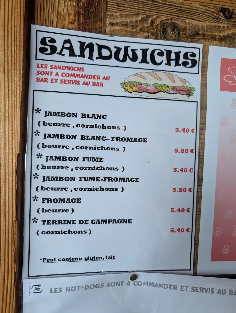 Menu_Bar Restaurant Plaine Dranse_Châtel_image_4