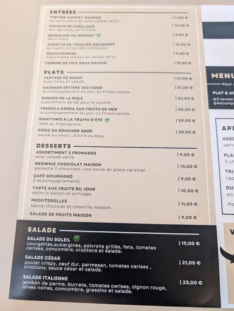 Menü_Brasserie La Mule du Pape_Châteauneuf-du-Pape_Bild_3