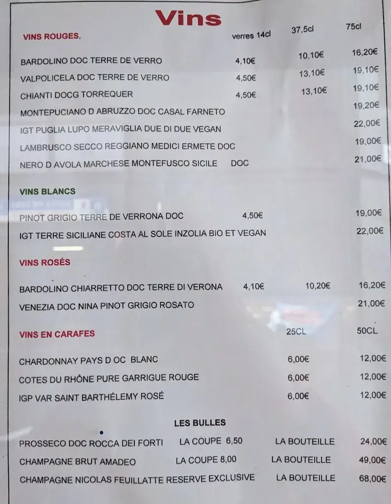 Menu_La Fattoria_Châtillon_image_3