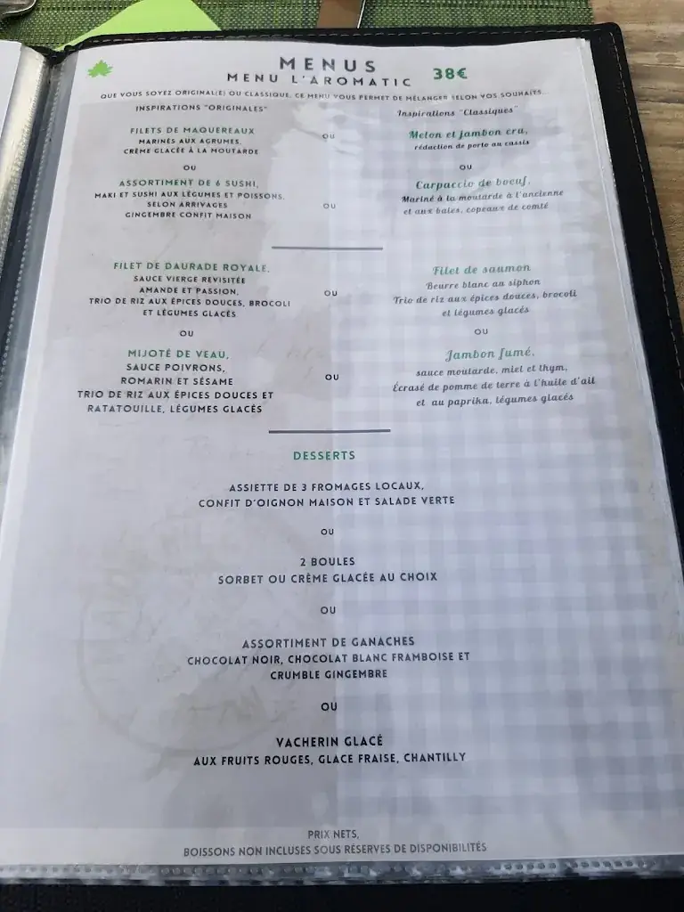 Menu_L'Aromatic_Langres_image_1