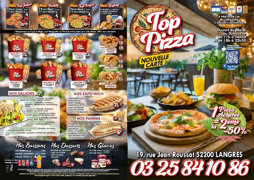 Menu_Top Pizza Langres_Langres_image_2