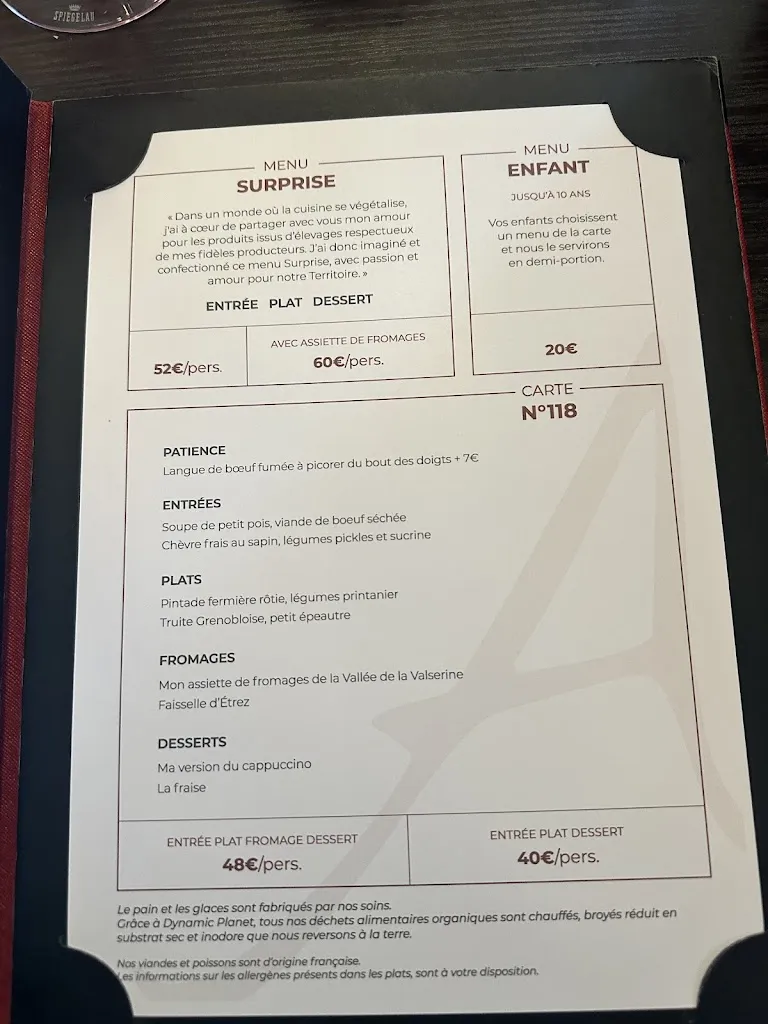 Menu_Auberge du pont des pierres_Montanges_image_1