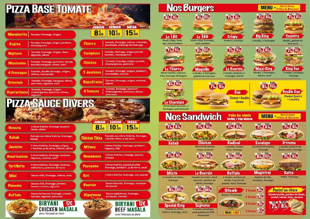 Menu_O'King spicy Hut- Indien_Langres_image_2