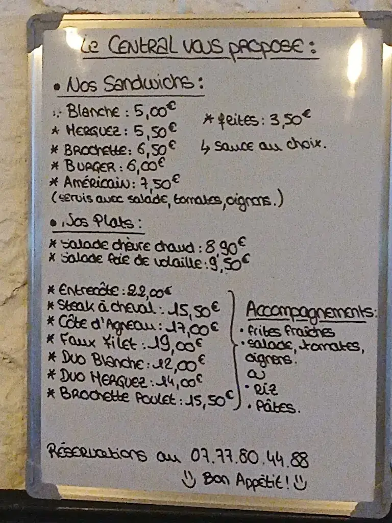 Menu_Le Central_Briey_image_1