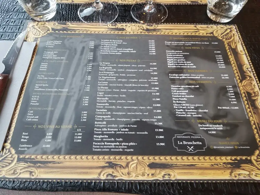 Menu_La Bruschetta Ristorante pizzeria_Lutterbach_image_3