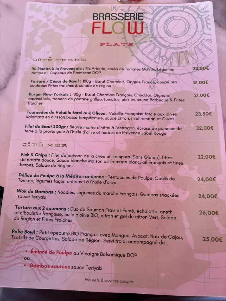 Menu_La Brasserie Flow - Chassieu_Chassieu_immagine_1