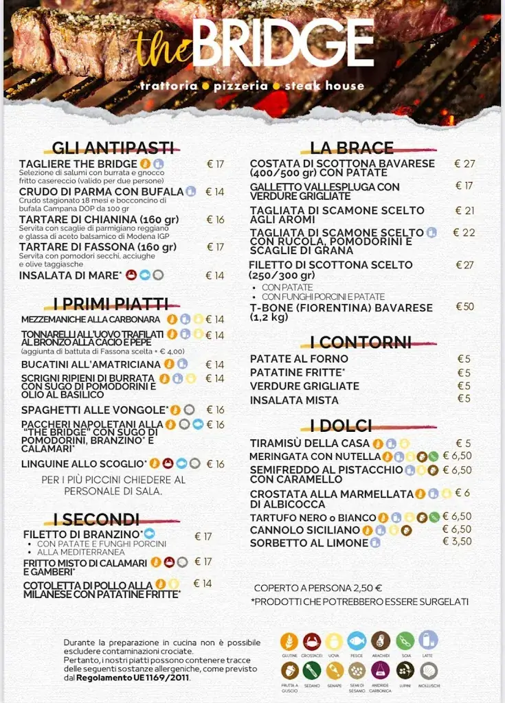Menu_Ristorante Magenta The Bridge_Italy_image_1